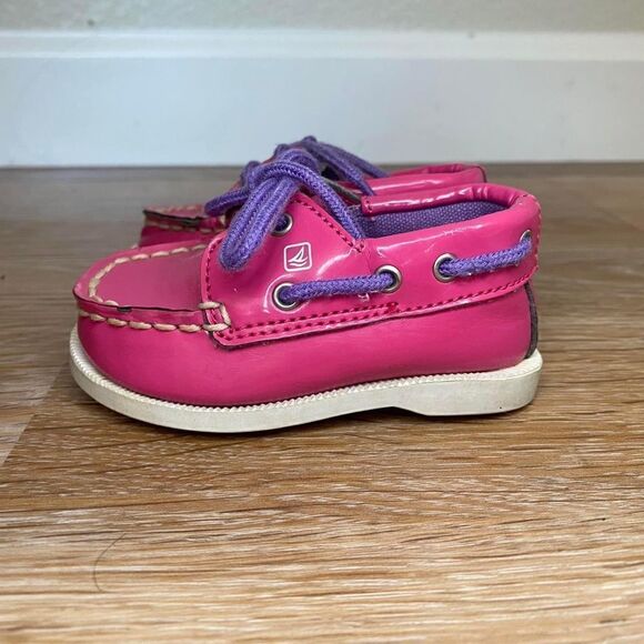 Sperry Size 2 Top-Sider Baby Girl Shoes - Picture 8 of 11
